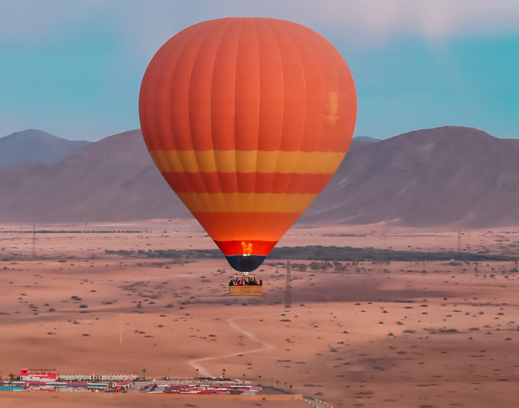 vol en montgolfiere a marrakech